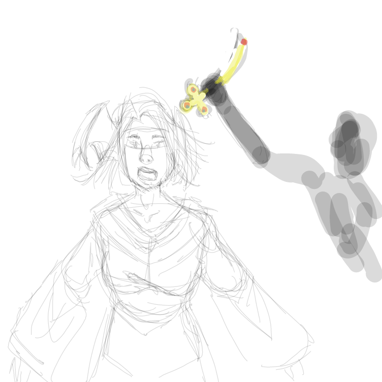  - Online Drawing Game Comic Strip Panel by JA