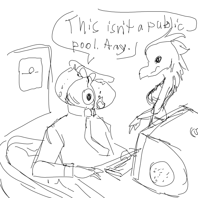  - Online Drawing Game Comic Strip Panel by JA