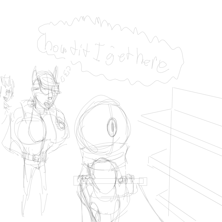 Drawing in drawing women jam uhmmm by JA