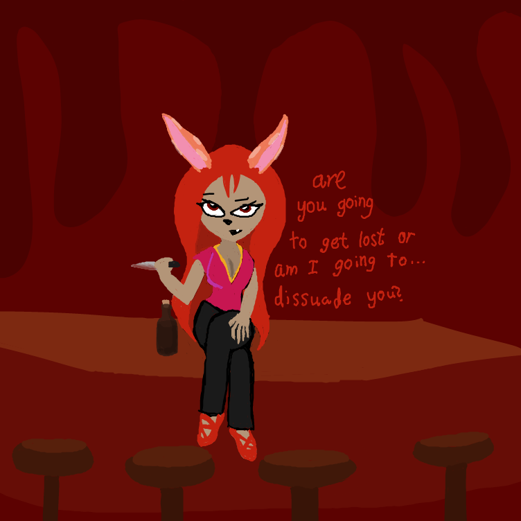 Listen, if you want something from me, get in line, I got a lot of business propositions already. - Online Drawing Game Comic Strip Panel by Setin