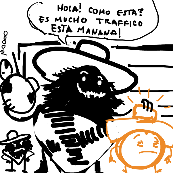 "S-Si." - Online Drawing Game Comic Strip Panel by Peyocay