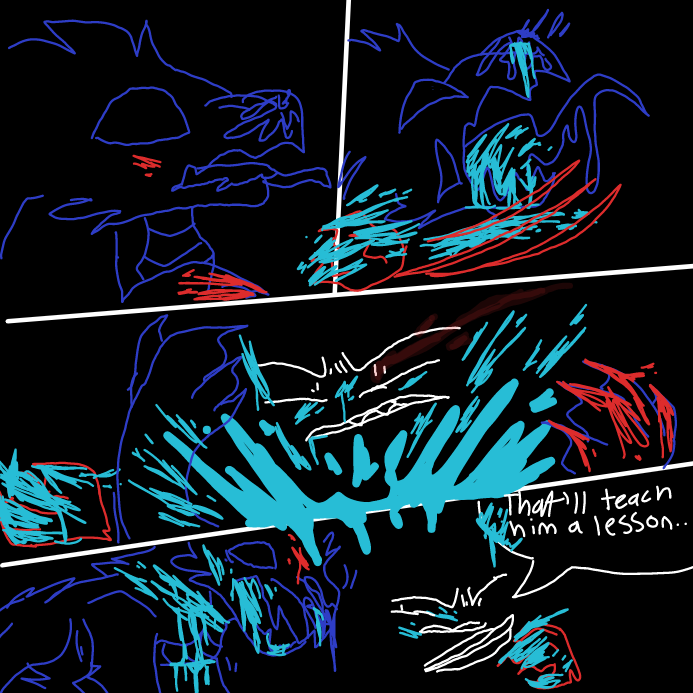 Drawing in CREATURE BREACH PT6 by scarlett