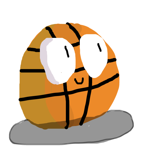 Drawing in he is ball by BananaDoc