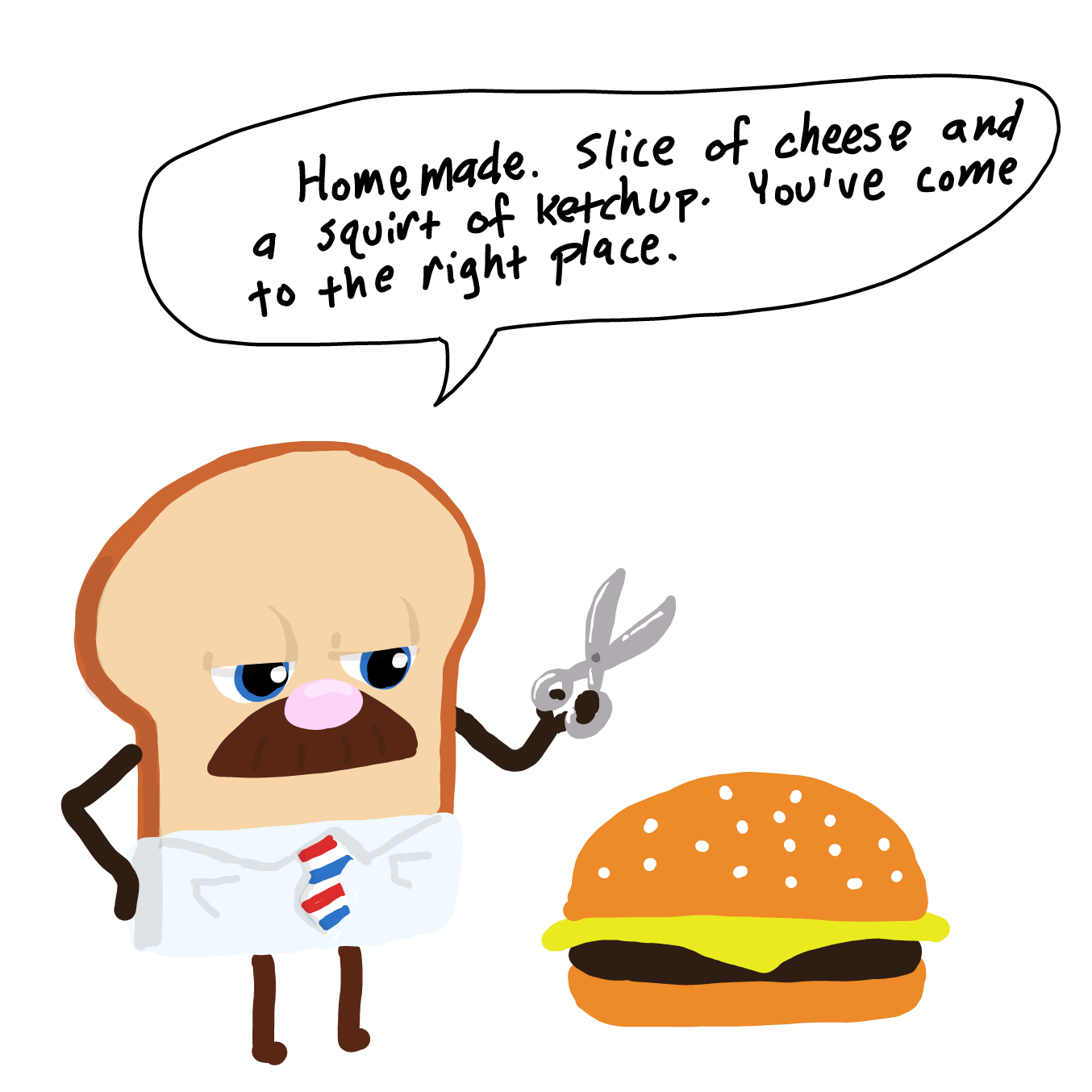  - Online Drawing Game Comic Strip Panel by Wizard Croissant