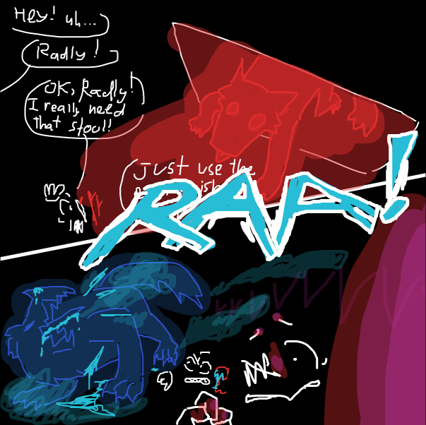 Drawing in CREATURE BREACH PT6 by KringlePringles