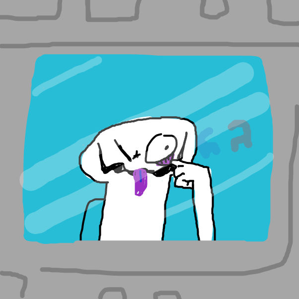 stink eye - Online Drawing Game Comic Strip Panel by KringlePringles