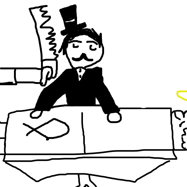 Drawing in Magic Trick by BananaDoc