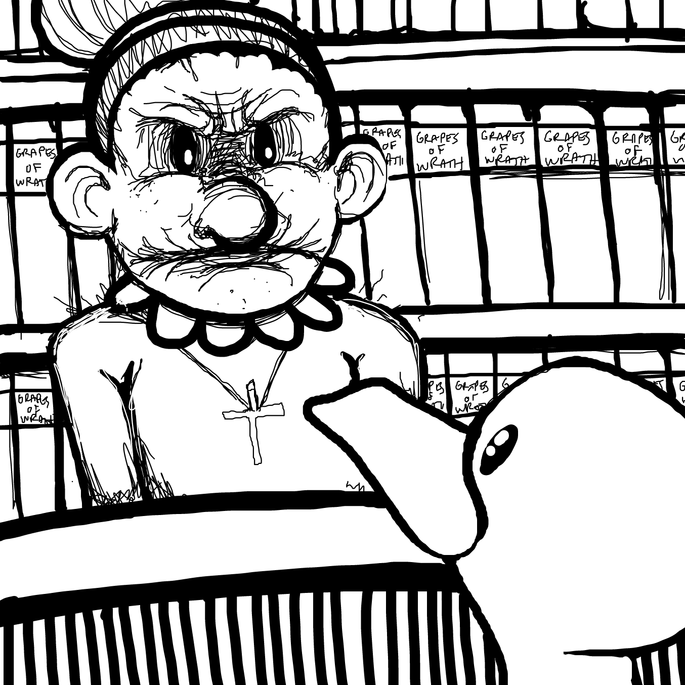 Drawing in Menace to society by TFD