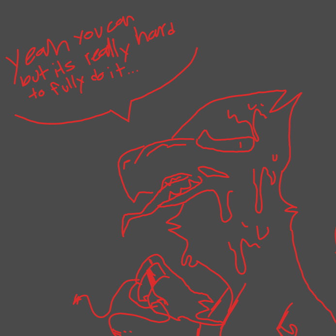 Drawing in the corupted virus by scarlett