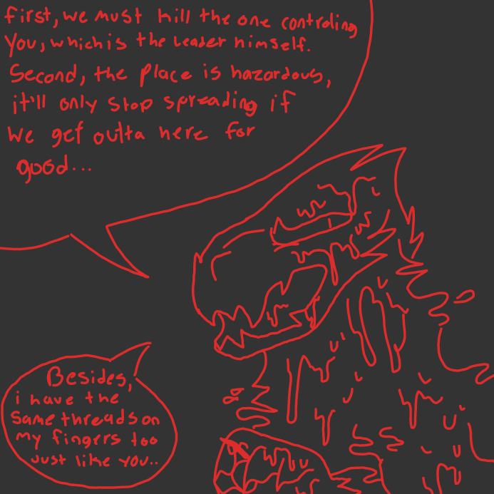 Drawing in Help  by scarlett