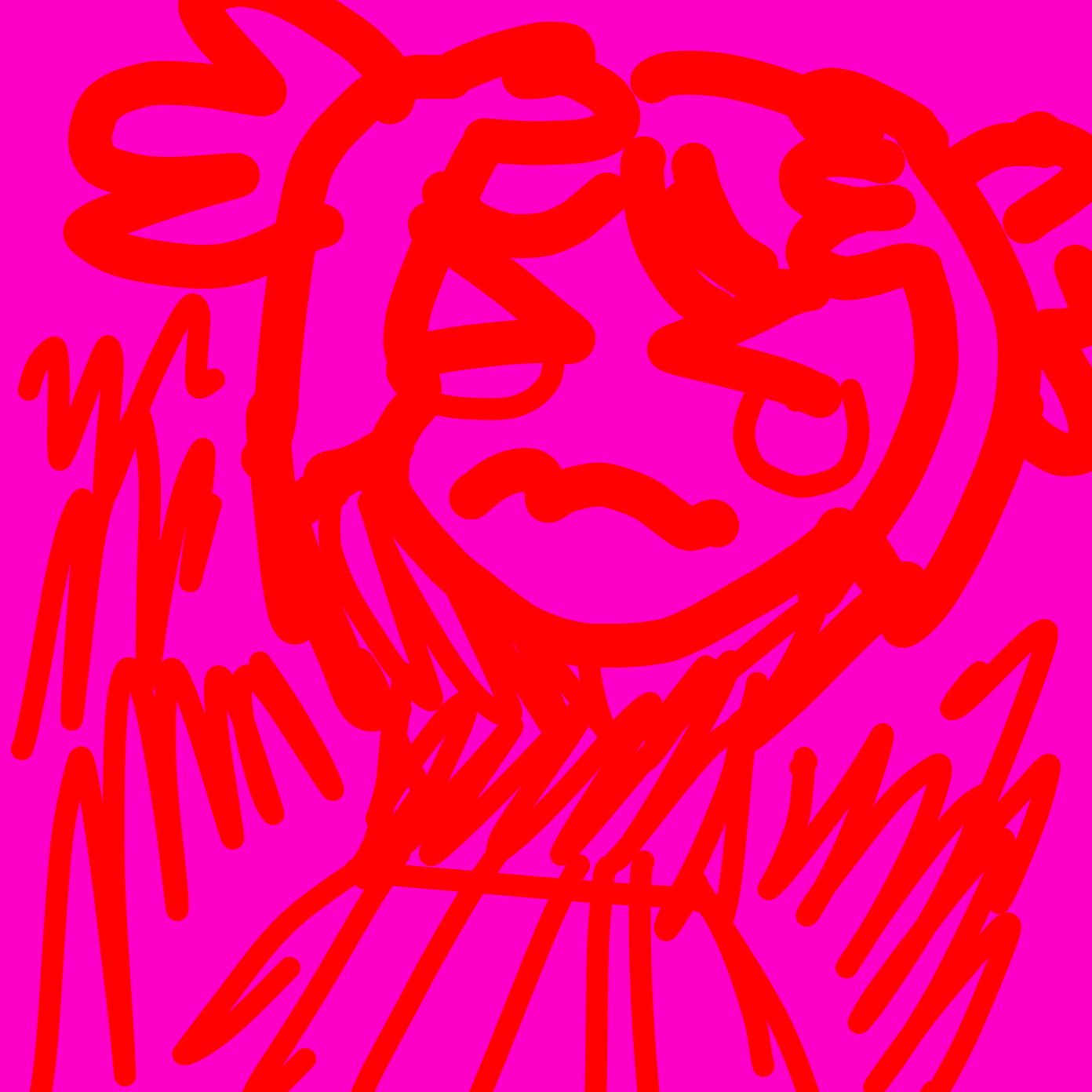 Drawing in Headache  by Chumky