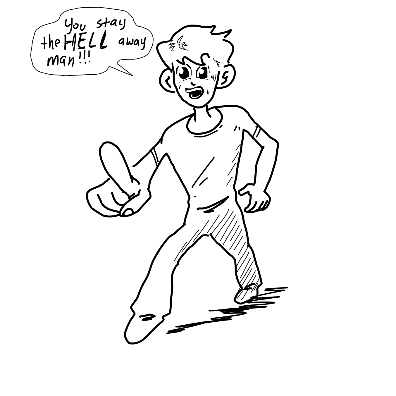  - Online Drawing Game Comic Strip Panel by Wizard Croissant