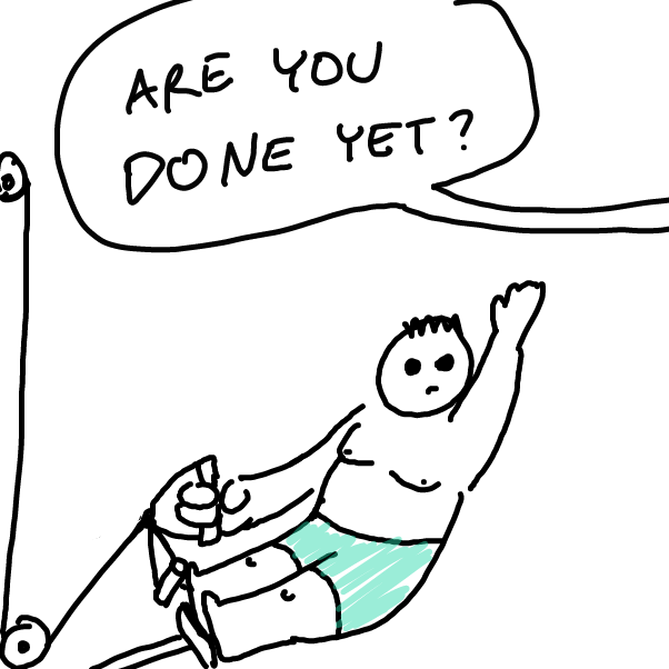 Drawing in Hello there by Sabandija