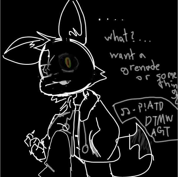 Drawing in opposite personality 3 by FifaSam