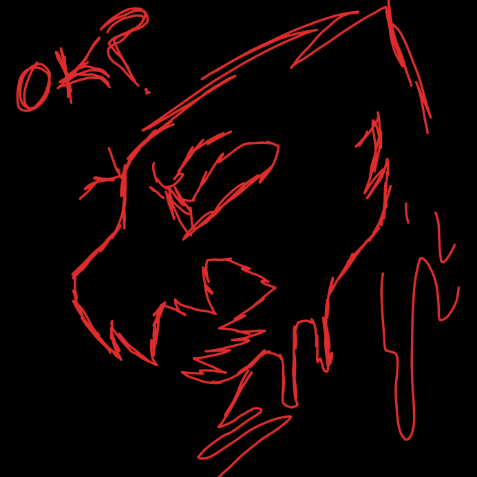 Drawing in you never know...anything thats scary is a hero by scarlett