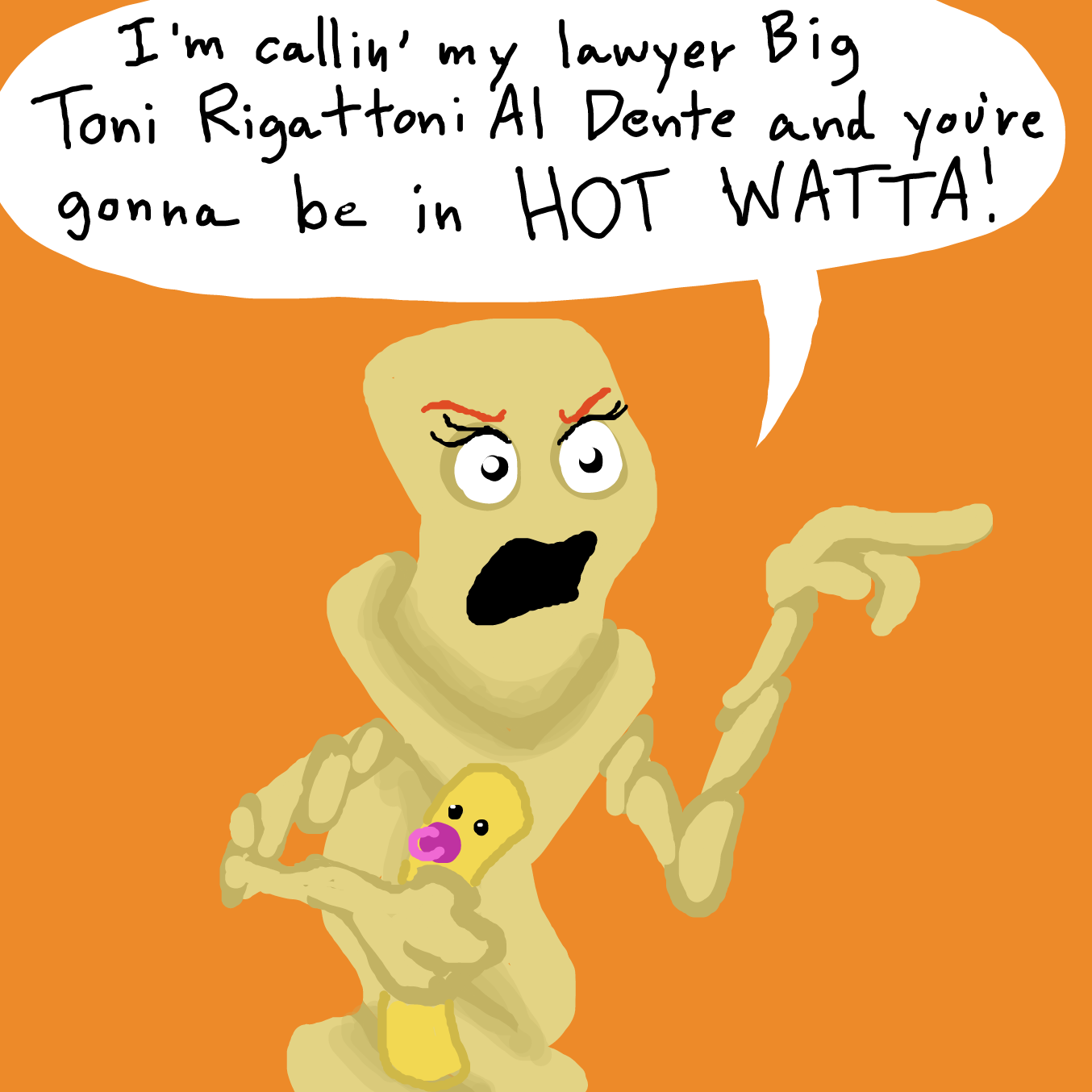 Drawing in Macaronald by TFD