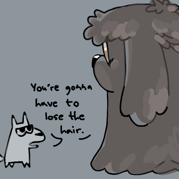 Drawing in Bad News by W3