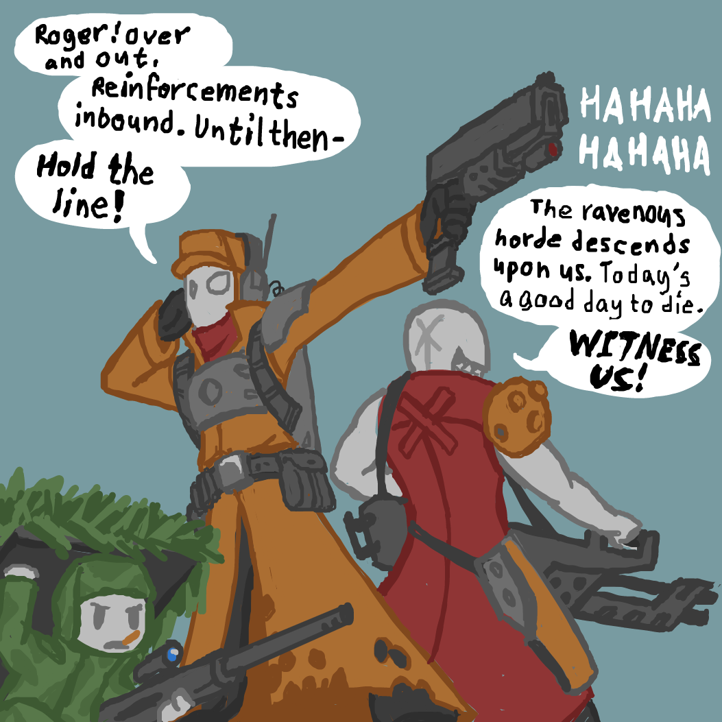  - Online Drawing Game Comic Strip Panel by SeanTrunks