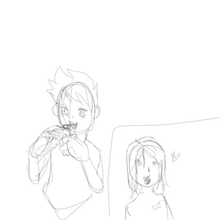  - Online Drawing Game Comic Strip Panel by JA