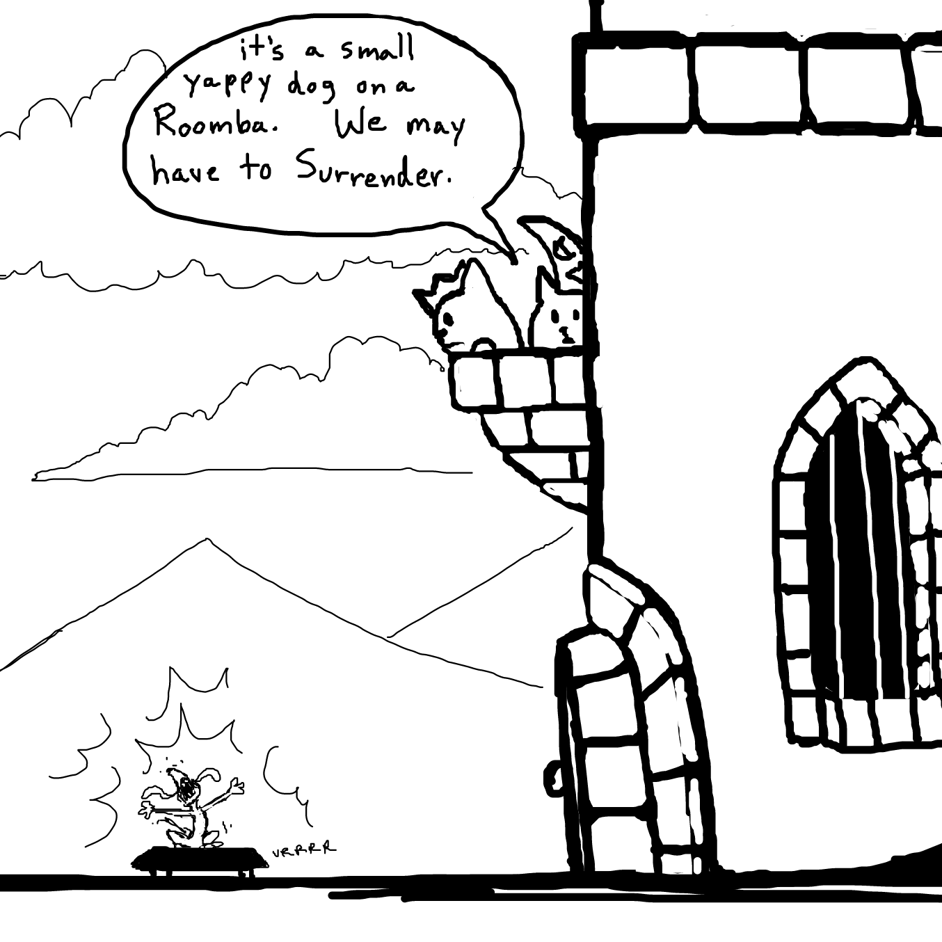 Drawing in Under Siege by TFD