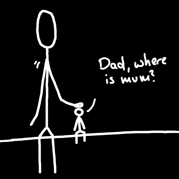 Drawing in An Extremely Tall Stickman by Raq