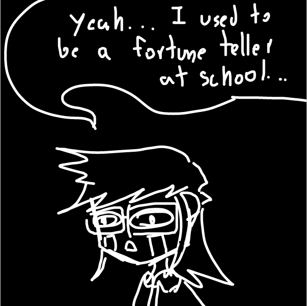 and that's how i'm well known at school.... the grownup like it and my friend kinda used my service sometime....  i charged only about 1$ for each telling or more (like a charity) -fifa - Online Drawing Game Comic Strip Panel by FifaSam