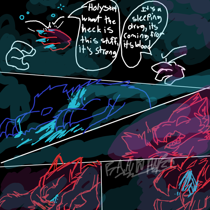 Drawing in CREATURE BREACH PT6 by scarlett