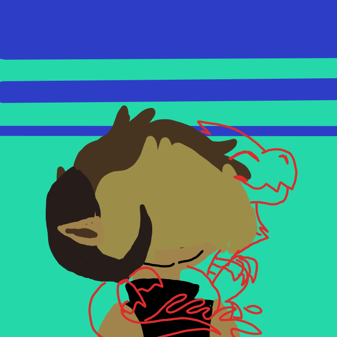 Drawing in random stuf by scarlett