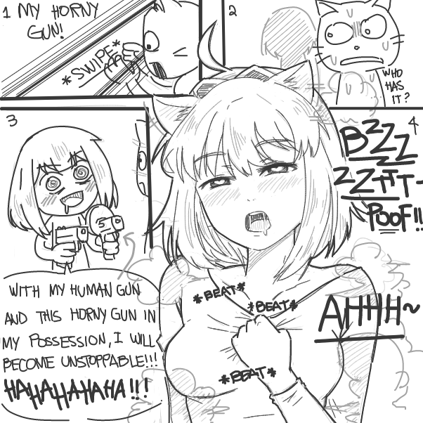 Drawing in the horny gun by flxsemi