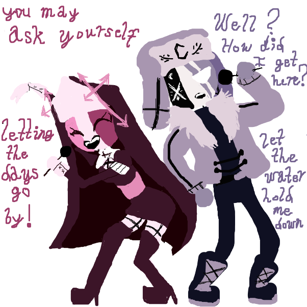 Drawing in FNF: Sarvente Vs Ruv by Skullheart