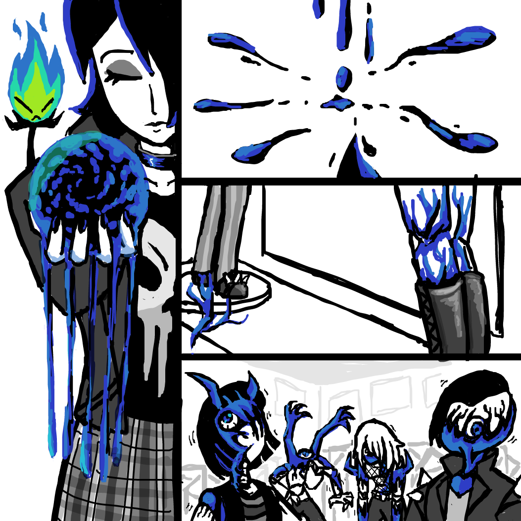  - Online Drawing Game Comic Strip Panel by SeanTrunks