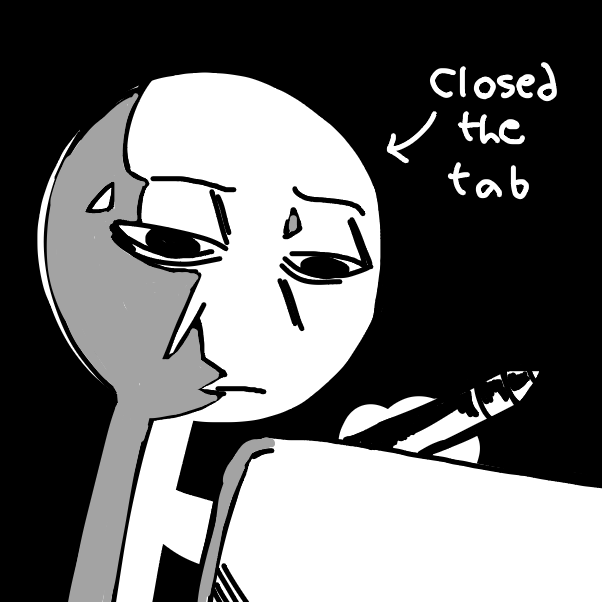 Drawing in pain by W3