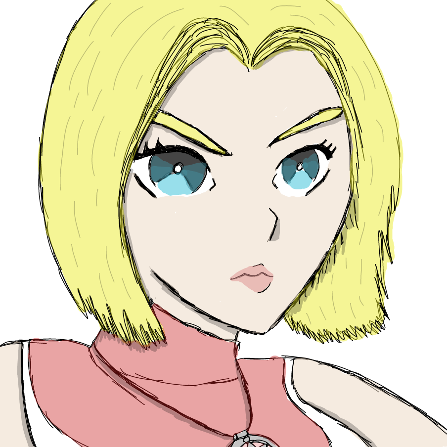 Drawing in KOF Girls by SpaceMattress