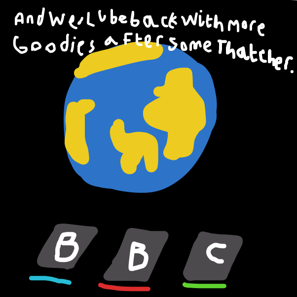 commercial break - Online Drawing Game Comic Strip Panel by BananaDoc