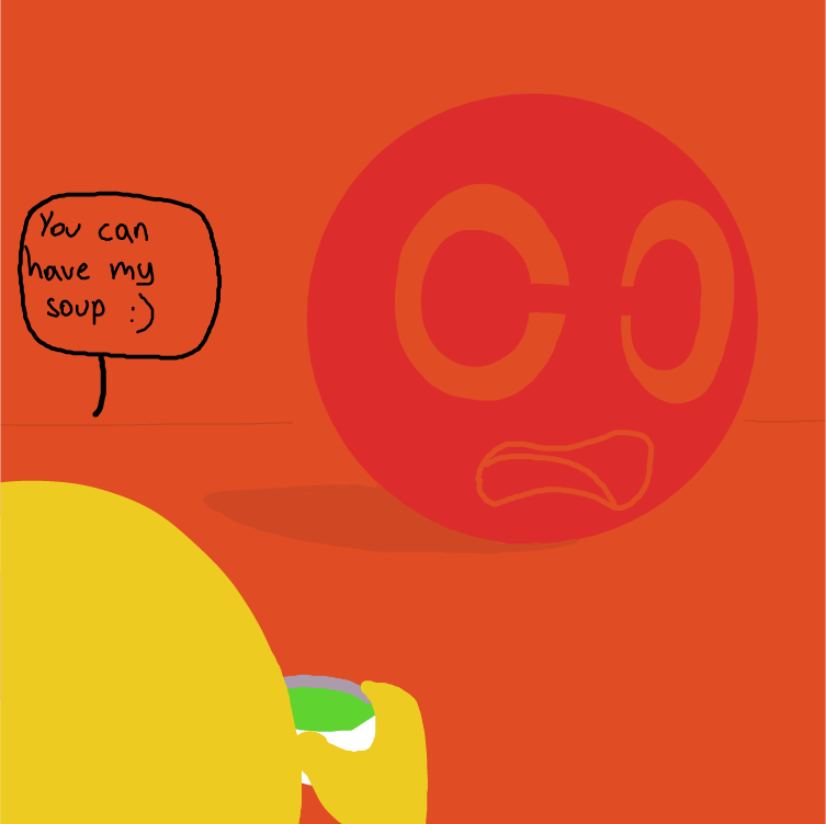 Drawing in Red Round Richard by Sluggishfella