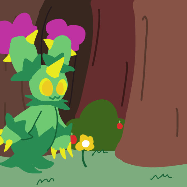 Drawing in Maractus wanders around by KikiPotions