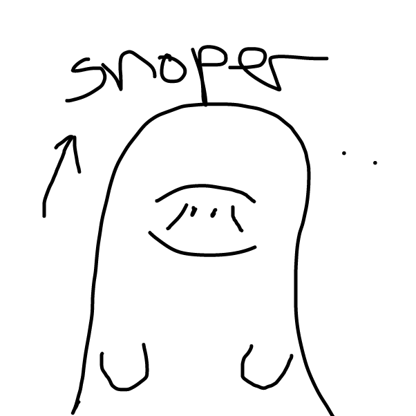snoper yes - Online Drawing Game Comic Strip Panel by snioper