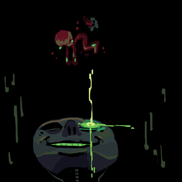 Drawing in vanish  by Chumky