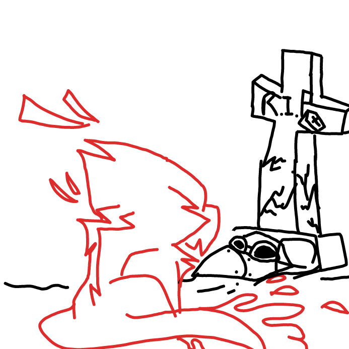 i havent seen this dude for a while so... - Online Drawing Game Comic Strip Panel by scarlett