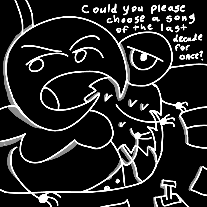 Drawing in Dark Star by SpaceMattress