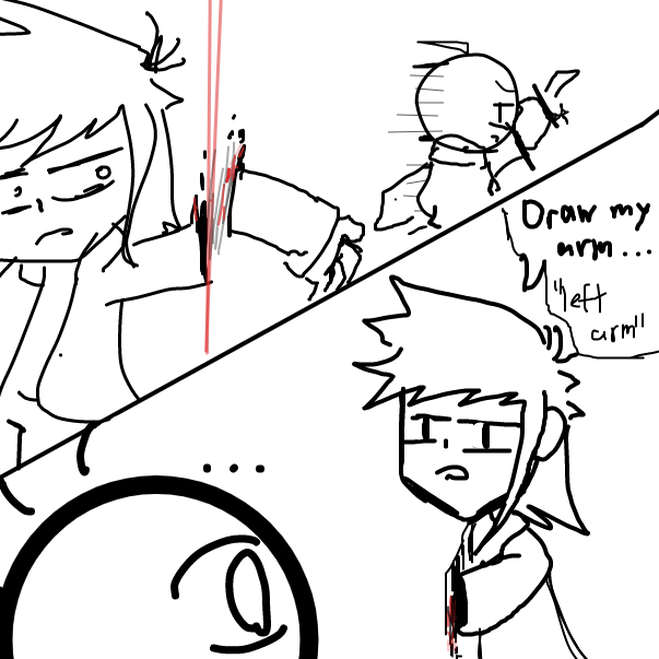 Liked webcomic little bit of cutted