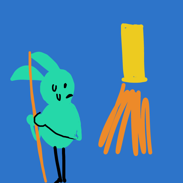 Drawing in crunch by Chumky