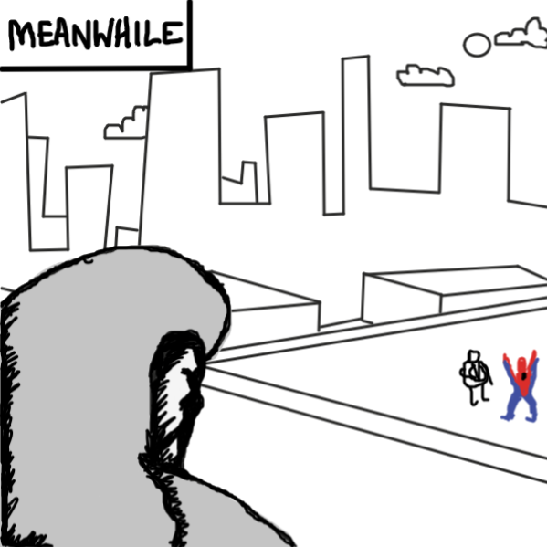 Tom Holland is the best live-action Spider-man. - Online Drawing Game Comic Strip Panel by mr.marvelous