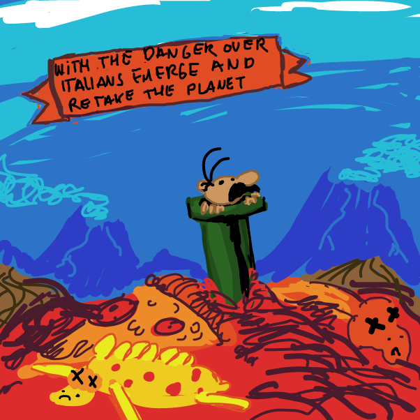  - Online Drawing Game Comic Strip Panel by Peyocay