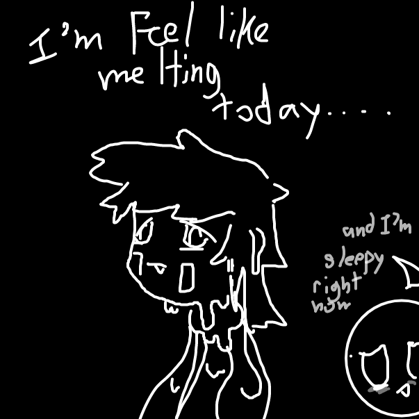 Drawing in today i feel kinda weird by FifaSam