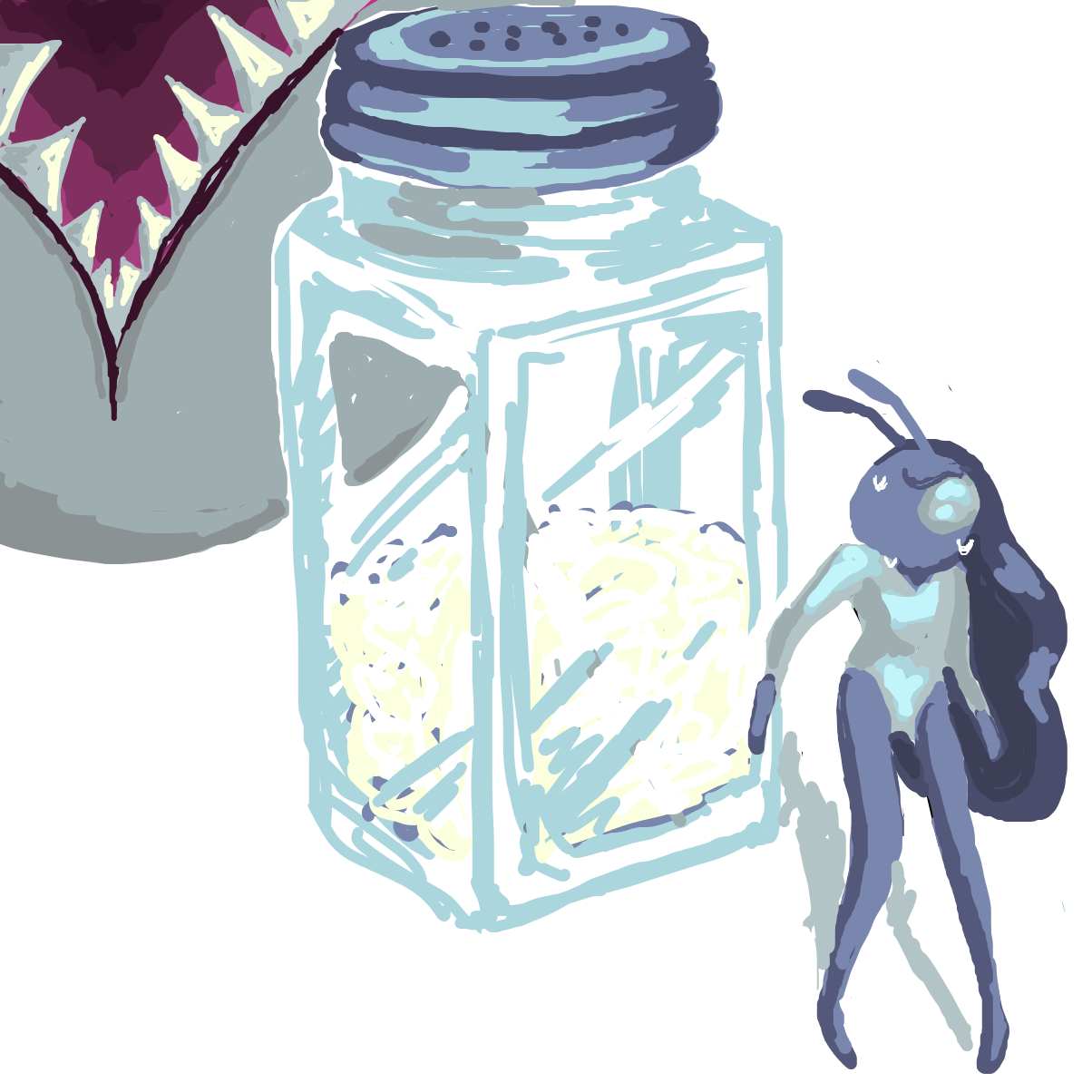 Drawing in What's in the box? by bubaki