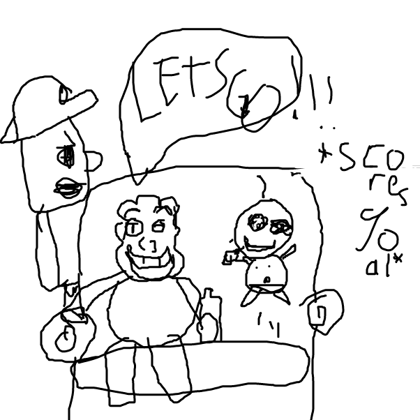  - Online Drawing Game Comic Strip Panel by epicmn