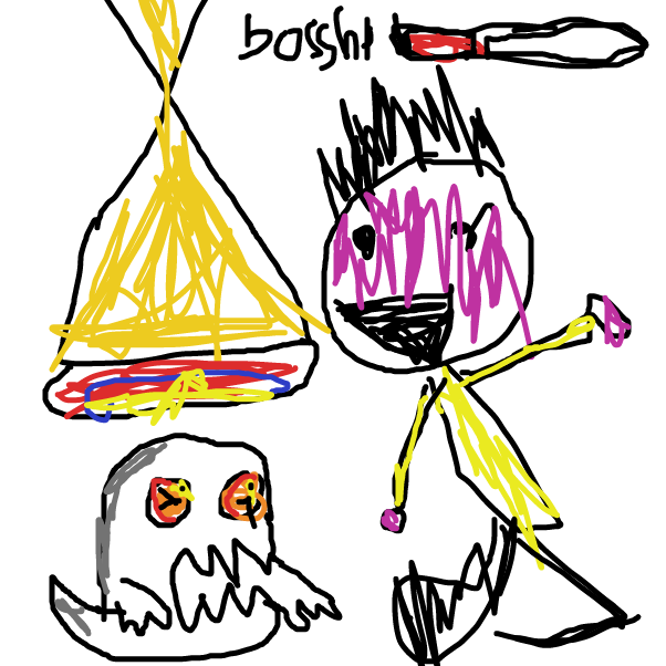 Drawing in boss fight by epicmn