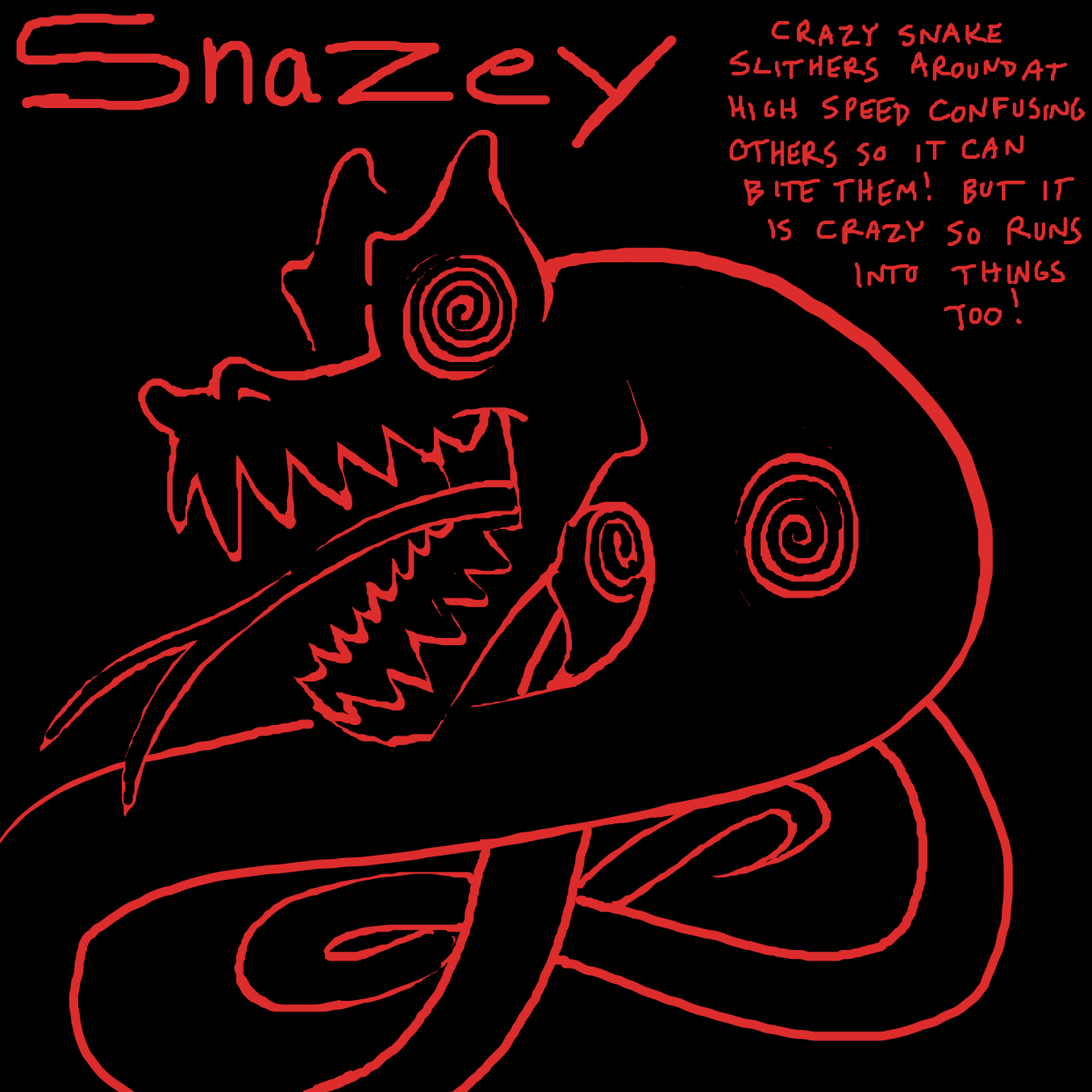 Drawing in MONSTERS FOR CREATURE BREACH by TFD