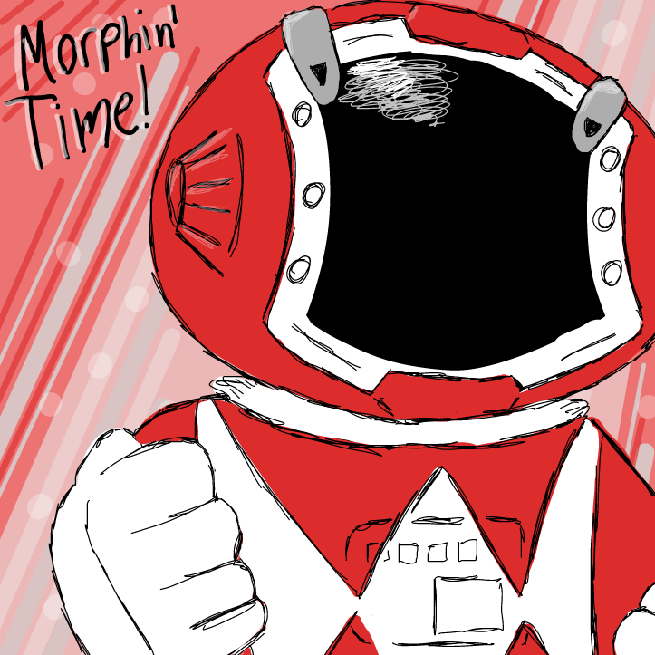 Drawing in Go Go Panel Rangersssssssssss! by SpaceMattress